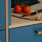 Houten-keukenblad